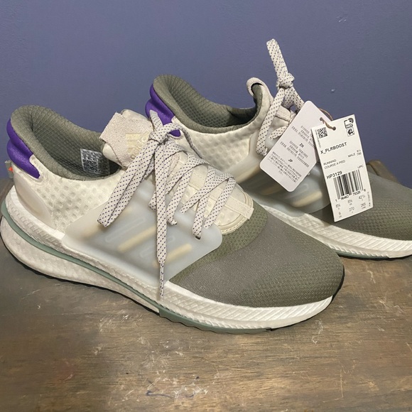 adidas Other - New Adidas X_PLRBOOST Grey and White Men’s Size 9 with tags